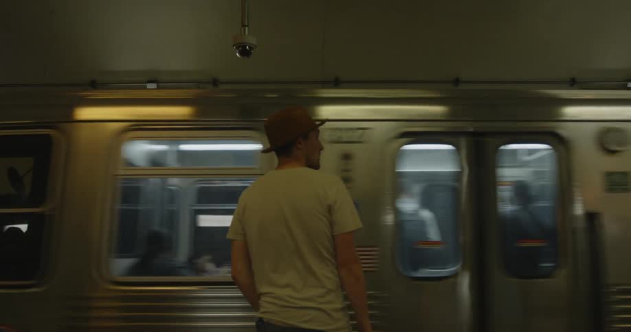 Photographer In Chicago Subway