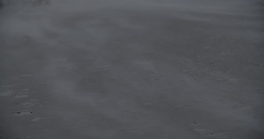 The waves move in the ocean water
