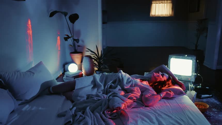Girl In Bedroom