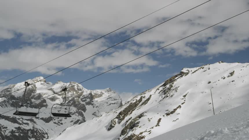 Winter Ski Mountain