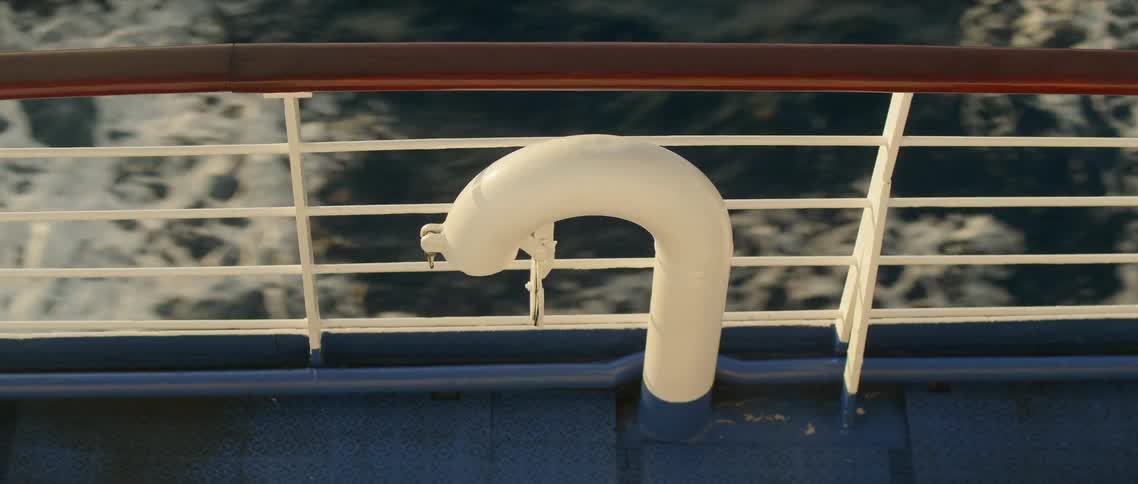 Woman On Ferry Ride