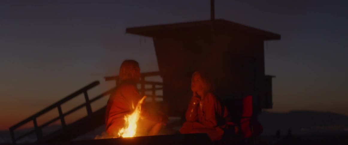 Two Friends Take Road Trip To The Beach