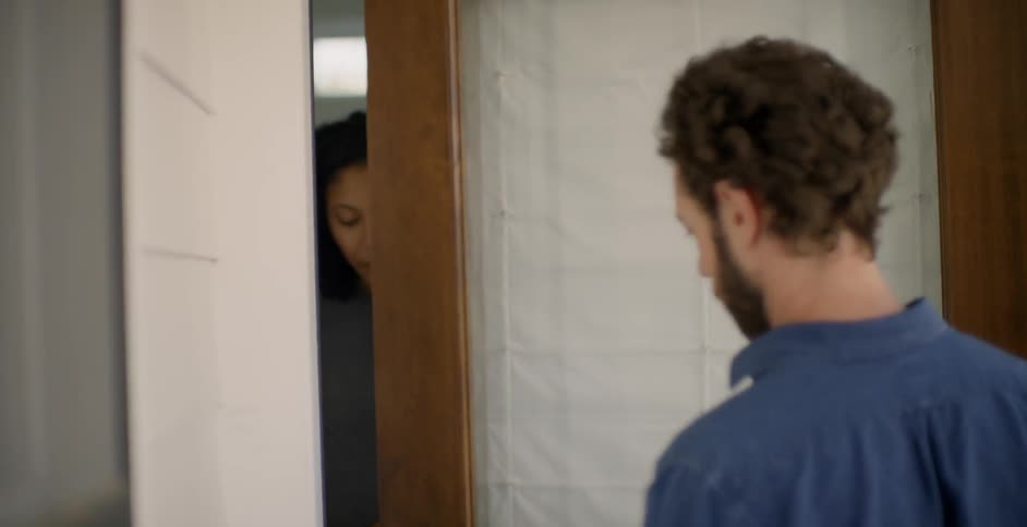 Woman Gets Ready To Go On Date
