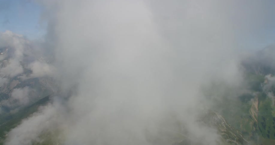 Aerials Of The Austrian Alps In Summer