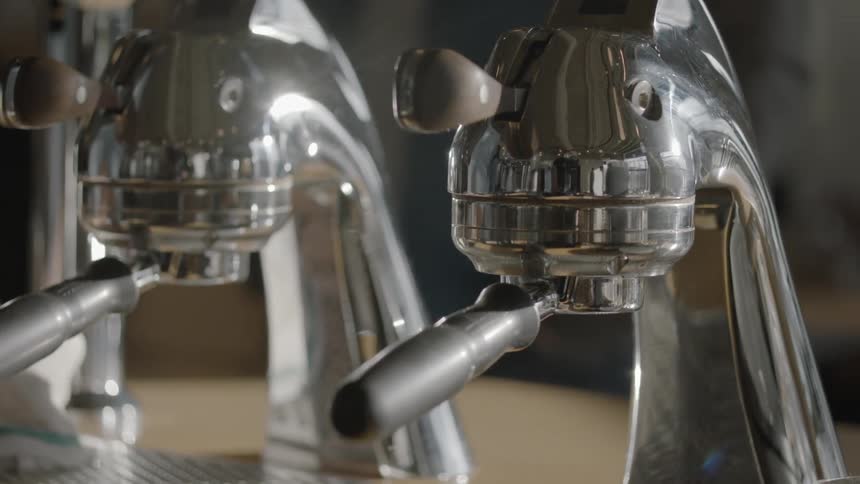 A latte making machine
