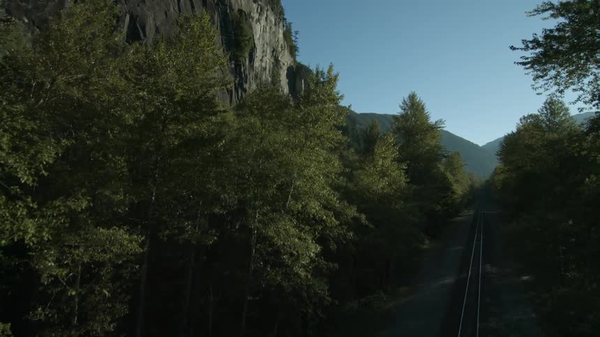 Mountain Cliff Aerials