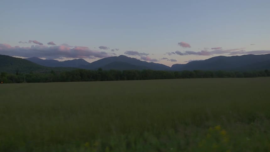 A field is show during the day