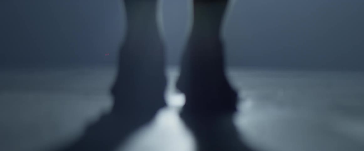 Feet are jumping over a jump rope