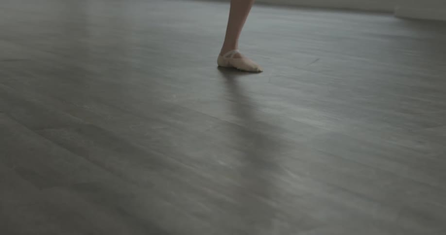 Jazz Dancer In Large Studio