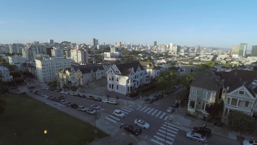 Aerial view of a city
