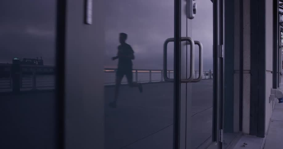 People Running Near Marina