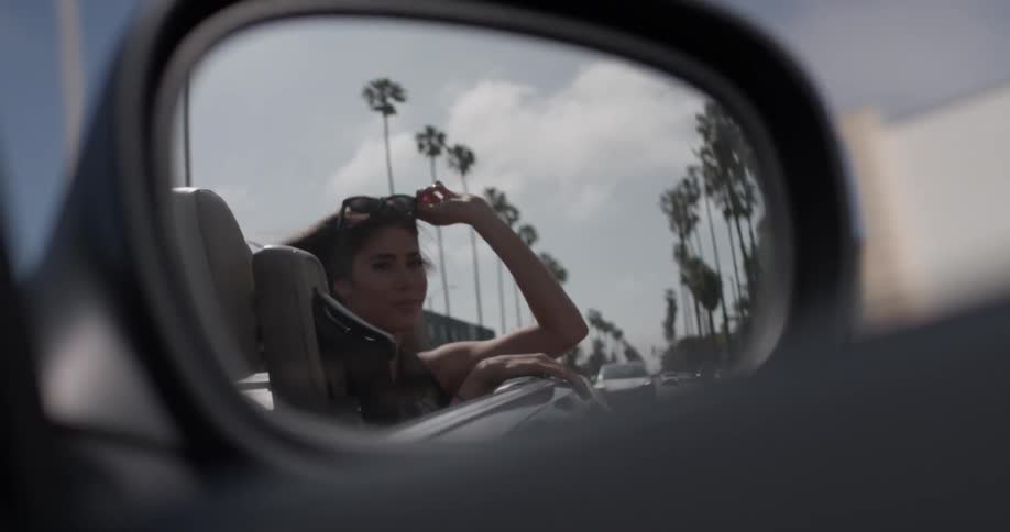 Woman Going To The Beach