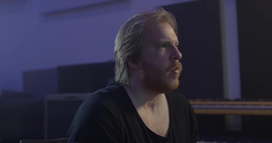 Musician In Studio