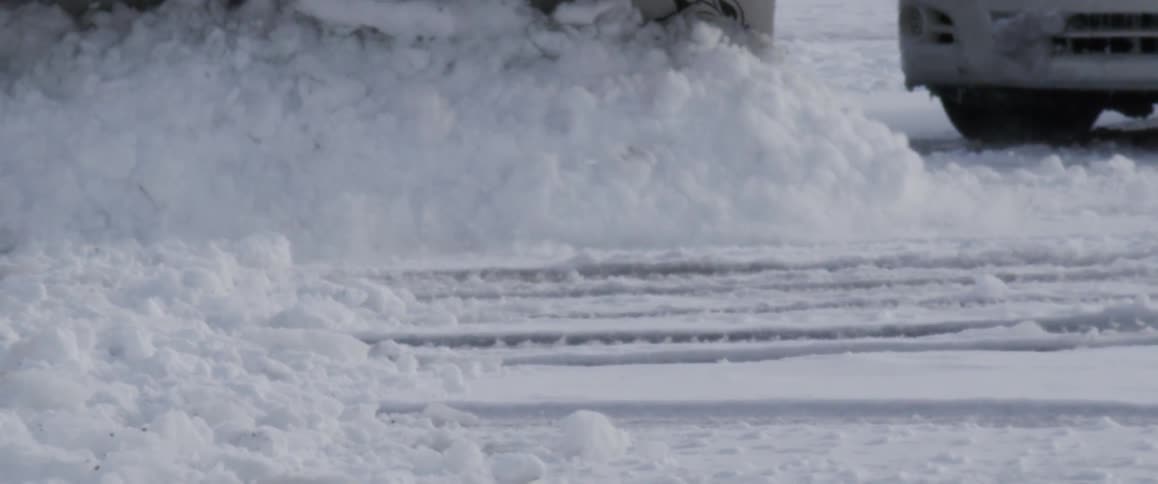 A snow plow