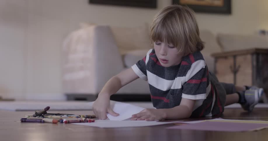 Boy Drawing