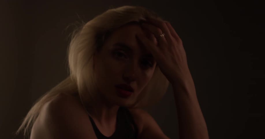 Woman Dancing In Studio
