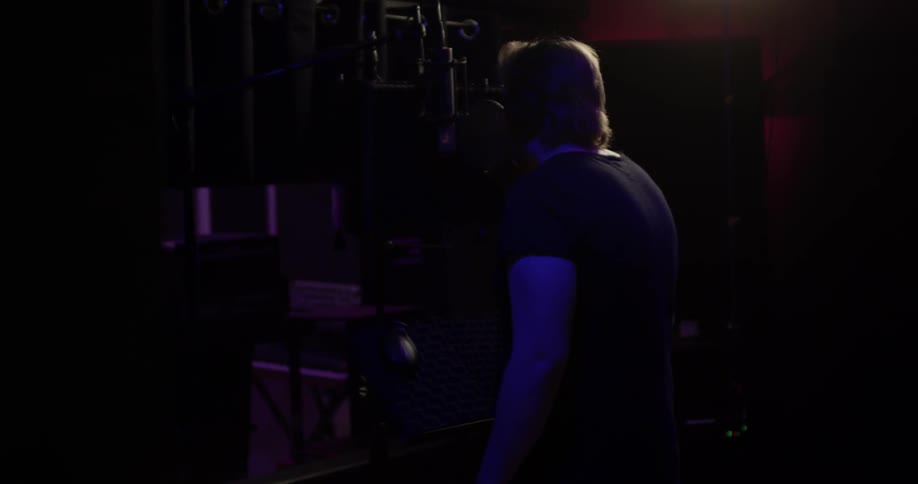 Musician In Studio