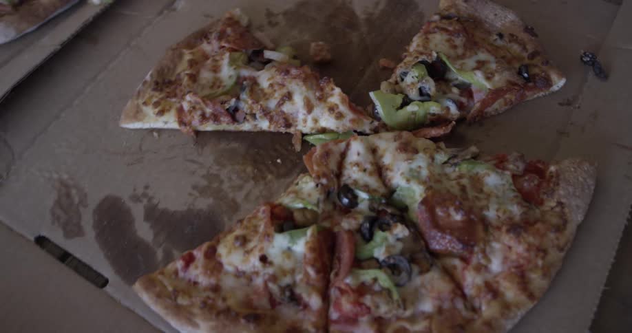 Friends Eating Pizza