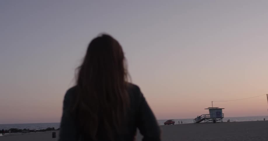 Woman At The Beach
