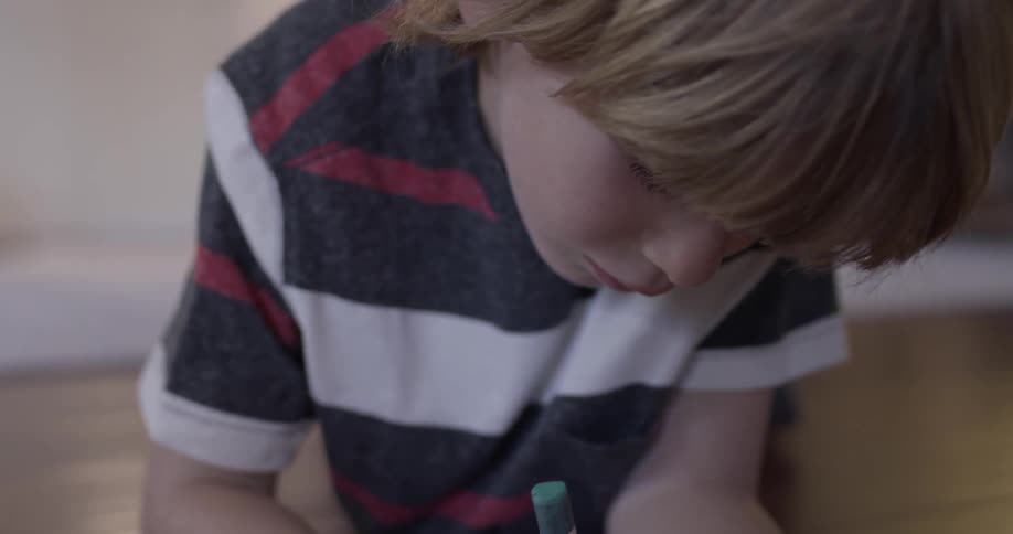 Boy Drawing