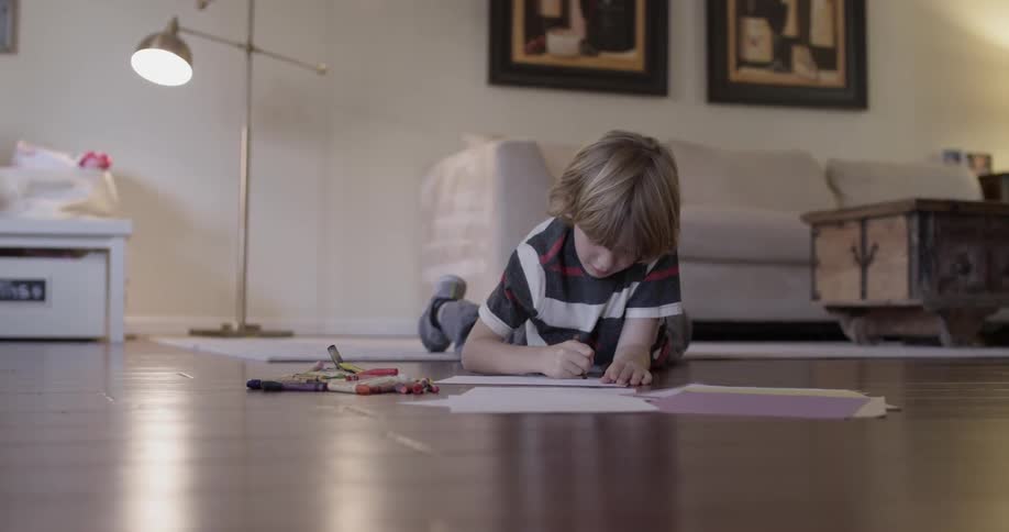 Boy Drawing