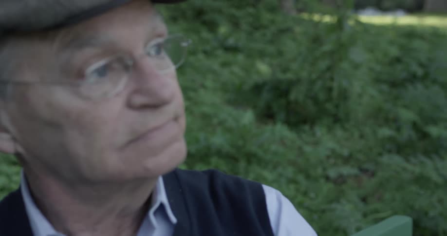 Elderly Couple On A Walk