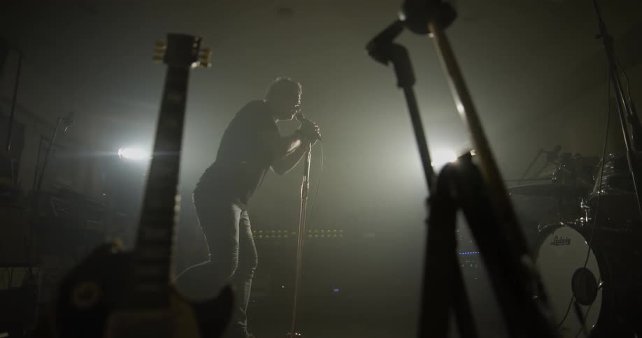 Musician In Studio
