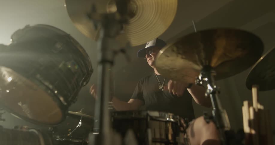 Musician In Studio