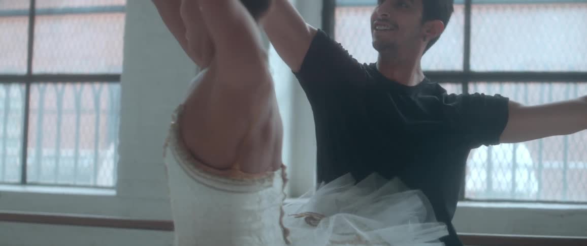People dancing ballet