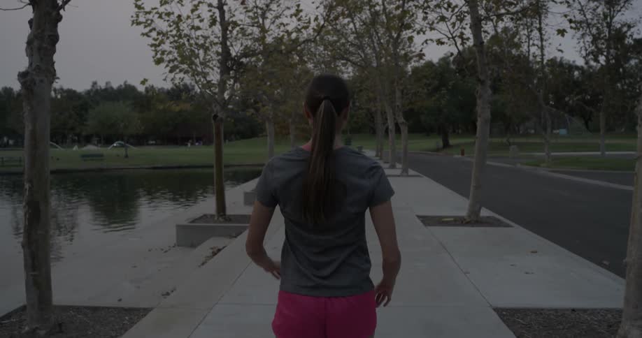 Woman On A Run