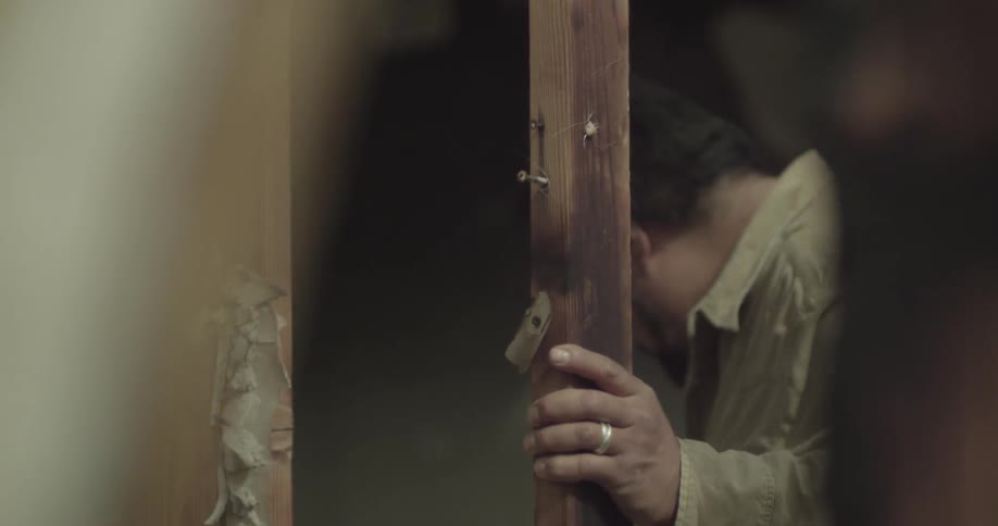 Man Mourns The Loss Of His Family