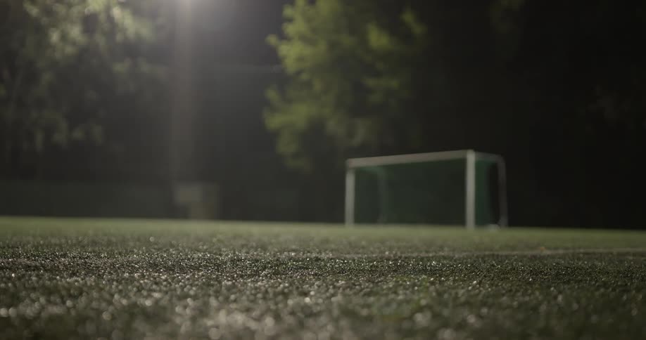 Soccer Game At Night