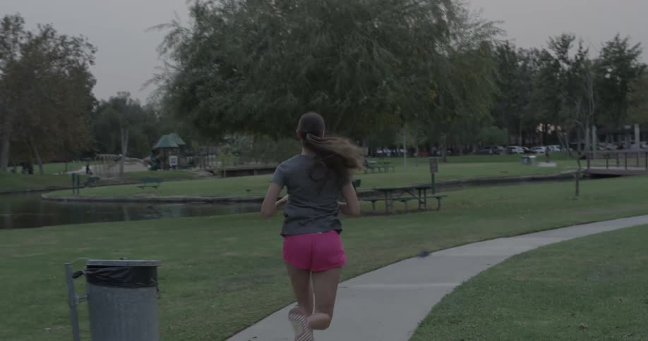 Woman On A Run