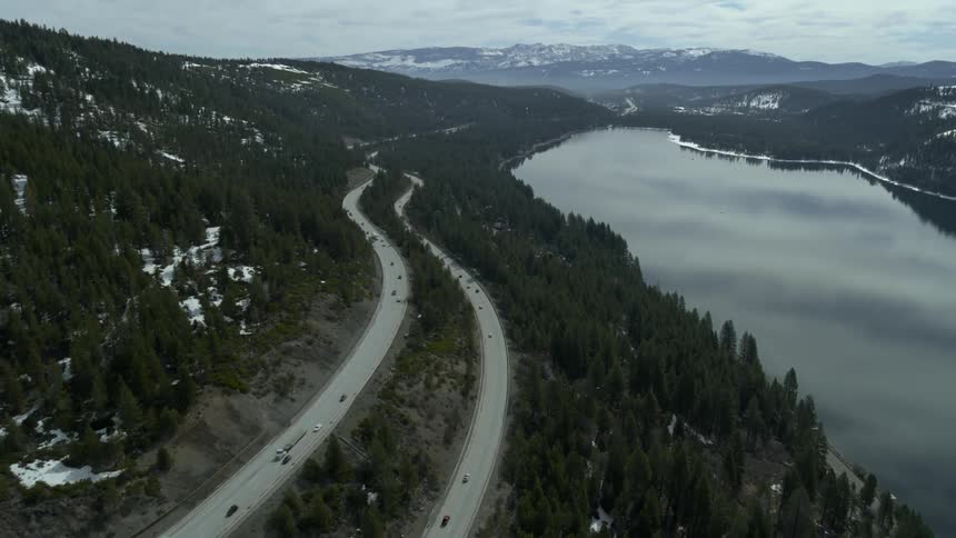 Winter Lake Aerials