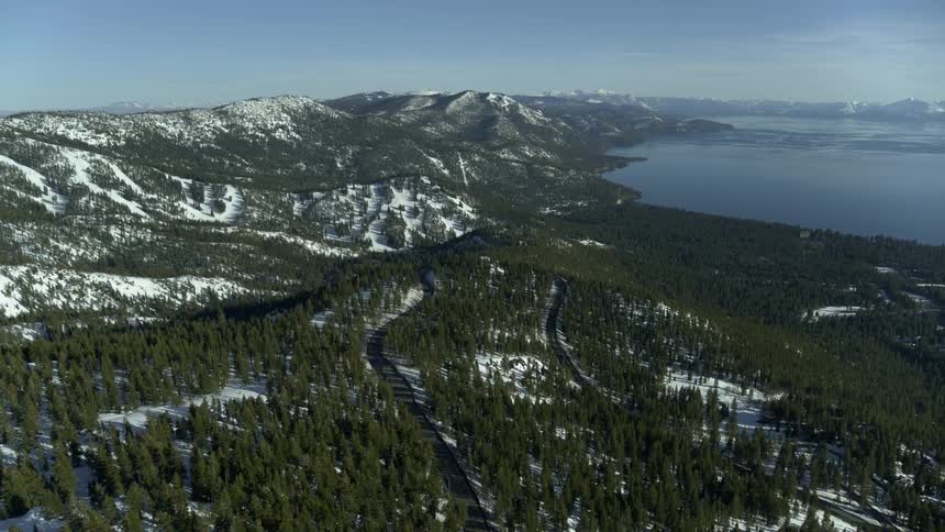 Winter Lake Aerials