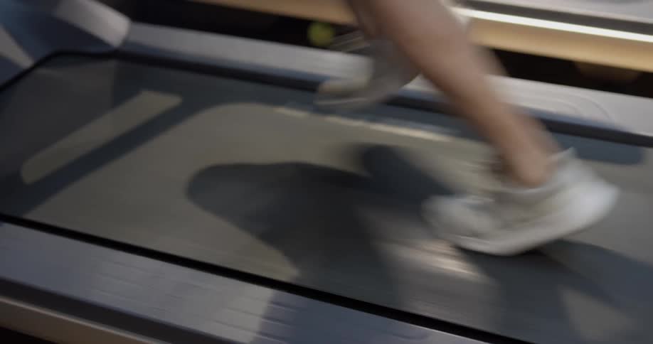 Man Working Out In Gym