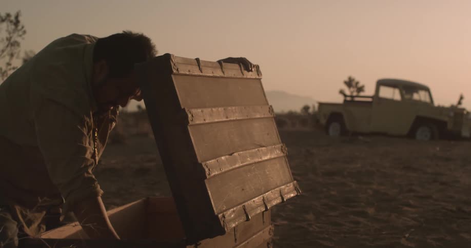 Man Mourns The Loss Of His Family