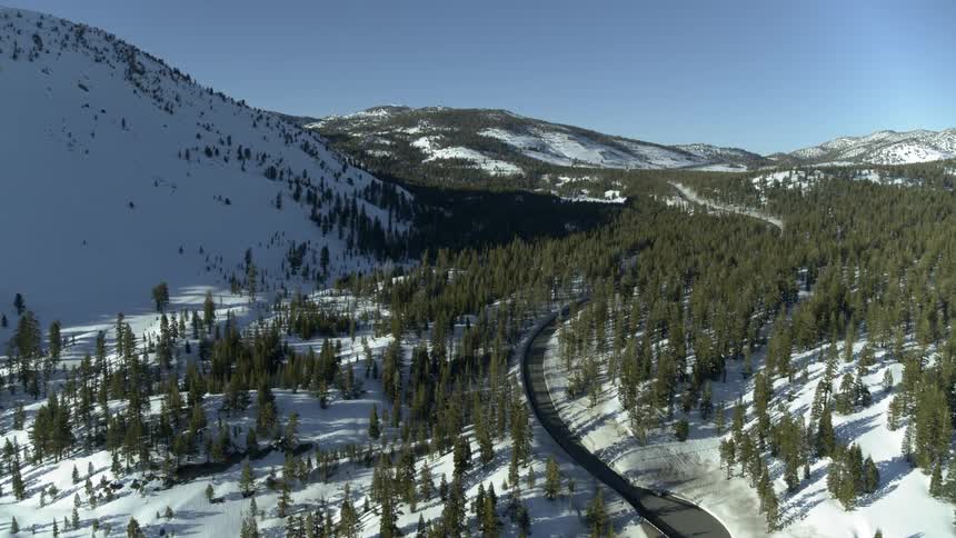 Winter Lake Aerials