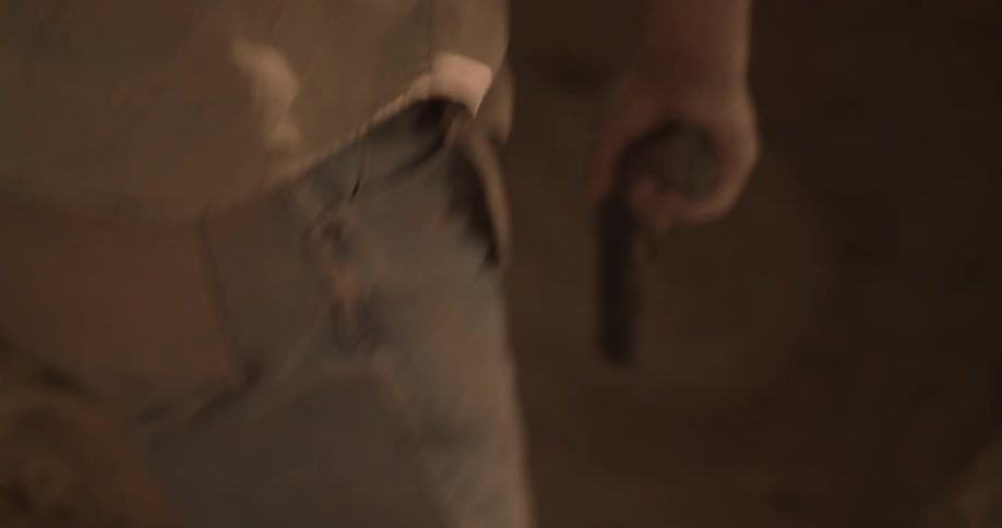 A person standing up