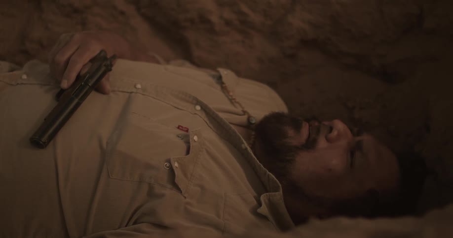 Man Mourns The Loss Of His Family