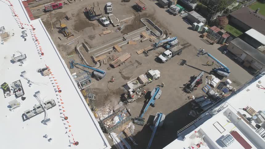 Construction Worker On Site