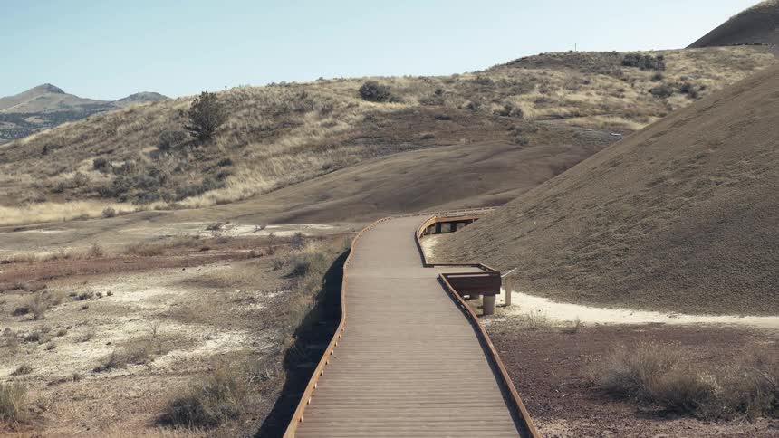 A bunch of planks that are outdoors