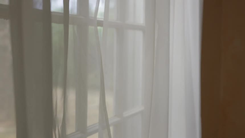 Creepy Girl In Abandoned House