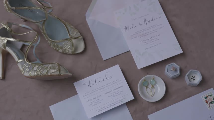 Shoes and paper sitting on a desk