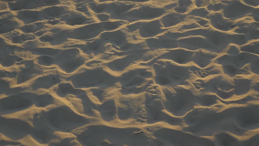 Sand dunes at noon
