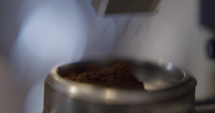Food is being poured indoors