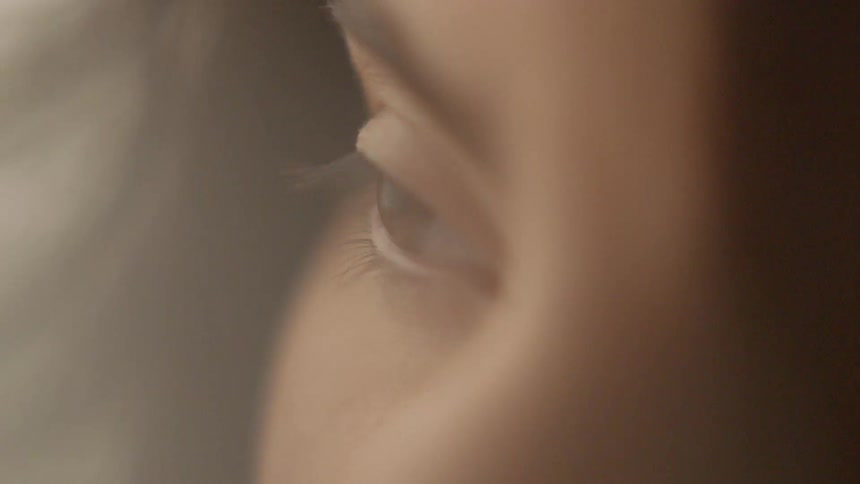 Closeup of a woman's eye