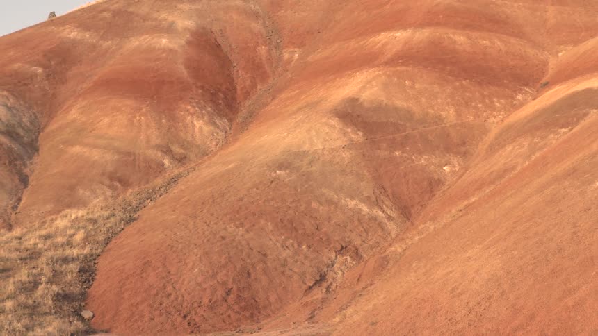 A valley in a rocky area