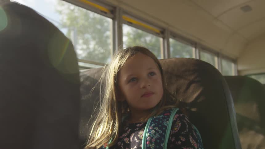 Kids On School Bus