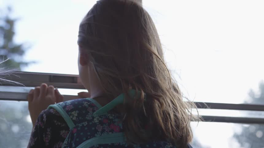 Kids On School Bus